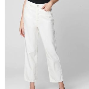 BLANKNYC The Baxter straight leg white jeans